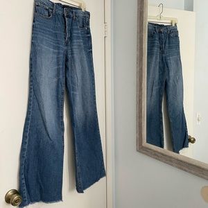 Wide leg jeans worn three times from Aeropostale.